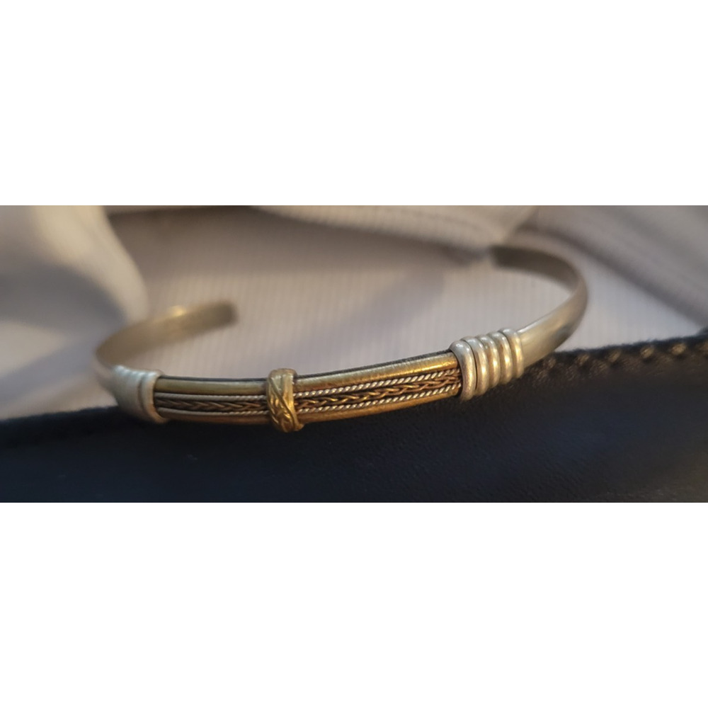 Vintage bracelet silver toned mexico